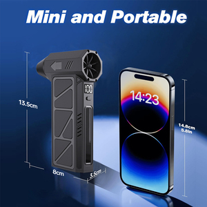 130000RPM 미니 터보 팬 압축 공기 먼지 제거기 휴대용 핸드헬드 제트 팬 전동 소형 클리너 차량용 드라이어 송풍기 제트 터보 팬 - Product Image 3