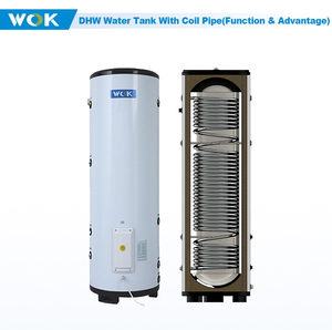 WOK Factory 150L 200L 300L 400L 500L Solar Stainless Steel 304/316L/ Duplex 2205 Buffer tank for Heat Pump - Product Image 5