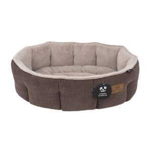 Ls Peppy Buddies Oem Aanpassen Hoge Kwaliteit Corduroy Ronde Huisdier Bed Vos Haar Pluche Hondenbed - Product Image 6