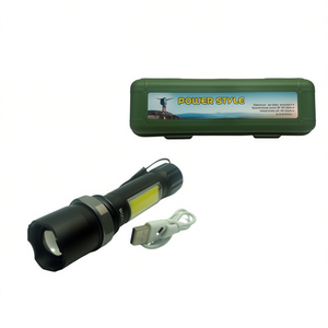 Linterna Recargable S&N con Cable USB y Estuche de Carga - Product Image 1