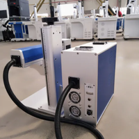 Machine de marquage laser à fibre tout-en-un 20W 30W pour bijoux, bagues, codes-barres, codes QR, acier inoxydable, aluminium