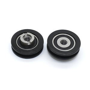 Rodillos de Goma 688RS Sin Polea Suministrados por el Fabricante, Rodillos de Riel en Forma de U con Recubrimiento de Rodamiento y Recubrimiento de Plástico de 5/9.45*24*6 mm - Product Image 3