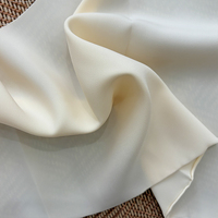 Tissu Abaya en polyester anti-plis 170 g/m², largeur extra-large, respirant, pour robe musulmane