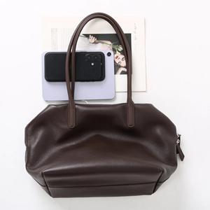 Bolso Tote de Cuero Vacuno Genuino para Mujer, Bolsos de Hombro Grandes, Bolso Cruzado, Bolso de Mano para Trabajo, Bolso de Viaje para Mujer - Product Image 4