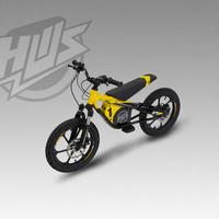 Moto électrique tout-terrain pour enfants, 16 pouces, 36V, pour les 5-10 ans, en alliage d'aluminium, frein à disque hydraulique, moto de trail, fourniture d'usine