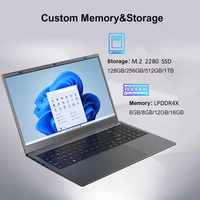 Nuovo Laptop Portatile da 15.6" con Windows 11, 16GB di Memoria, 512GB di Archiviazione, Processore Intel Core I7, Corpo in Metallo, Tastiera Inglese UK, Schermo IPS 120Hz per Uso Aziendale