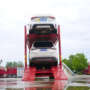 รถบรรทุกขนส่งรถยนต์คุณภาพสูง Dongfeng 2 เพลา 3 เพลา 4 เพลา สำหรับขาย - Product Image 5