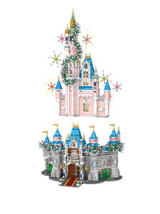 LOZ 3D Diy block jouets éducatifs apparence délicate belle fantaisie château magique jouets d'assemblage pour enfants - Product Image 4