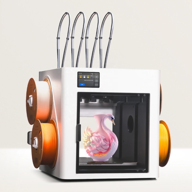 Snapmaker U1 Four Extruder High Speed 500mm/s Large Print Size 270mm * 270mm* 270mm Automatic Multi-color FDM 3D Printer