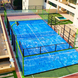 Cancha Deportiva Panorámica <span class=keywords><strong>de</strong></span> Pádel QF PRO con Acero Galvanizado en Caliente para Clubes Interiores y Exteriores - Product Image 4