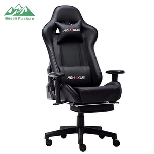 Silla de Oficina para Deportes Electrónicos Wayon, Asiento Cómodo de Cuero, Base de 5 Estrellas con Ruedas, Altura Ajustable, Soporte Directo de Fábrica - Product Image 1