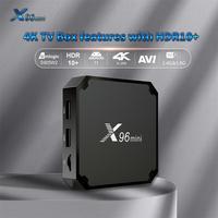 Prix de gros usine X96 Mini W2 Amlogic S905W2 2 Go 16 Go Streaming 4K Android 11.0 Décodeur Smart TV Box X96mini