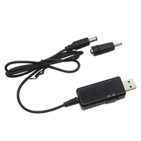 Convertisseur Boost USB DC 5V à DC 9V 12V Volt USB Tension Step up Boost Cable Adapter Router Power Supply Charger Power Inverter