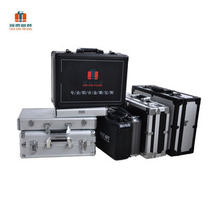 Boîte de rangement pour cartes gradées en aluminium à 4 rangées, étanche, antichoc et anti-poussière, personnalisable OEM/ODM pour cartes gradées - Product Image 2