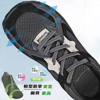 Chaussures de marche orthopédiques pour hommes, à largeur extra-large, pour soulager les hallux valgus, avec cavité profonde, antidérapantes, respirantes, amortissantes, style sport et mode, à embout large