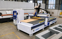 Máquina Fresadora CNC de 3 Ejes Jinan Mosencnc con Cambiador Automático de Herramientas y Mesa de Vacío 2050, Máquina para Trabajar la Madera