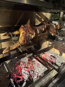 PEACHWOOD Lamb Rotisserie Kit-Parrilla eléctrica sin humo para el hogar y el camping - Product Image 2