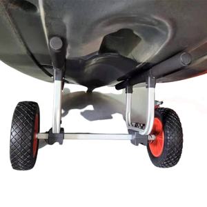 Chariot de <span class=keywords><strong>Kayak</strong></span> à deux roues réglable en aluminium robuste assis sur le dessus - Product Image 5
