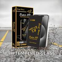 Protection d'écran en verre trempé 9H pour Samsung A17 A35 A56, couverture intégrale 9D, HD clair, anti-rayures