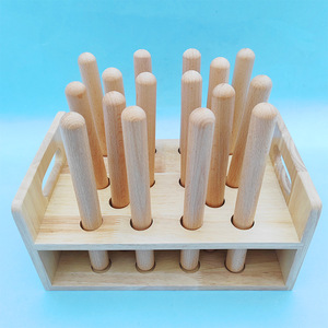 Wholesale Orff Percussion Instrument Wooden Rhythm Sticks Sets With <b>Storage</b> <b>Box</b> <b>Kids</b> Music Teaching Aids Set Music Accessories - Product Image 6