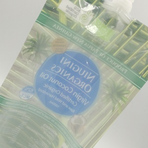 Nhà Máy Tùy Chỉnh In Nhựa <span class=keywords><strong>Doypack</strong></span> Cho Dầu Ô Liu Hướng Dương 1L 3L 5L Đứng Dừa Dầu Ăn Bao Bì Túi Vòi Nước Trái Cây - Product Image 4