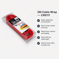 Organisateur de câbles Carbonrevo pour bureau, durable, ajustement parfait, léger, résistant à la corrosion, compatible