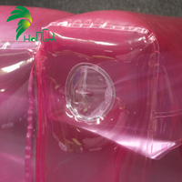 Canapé gonflable rose, fauteuil gonflable, canapé gonflable transparent en PVC, lit gonflable