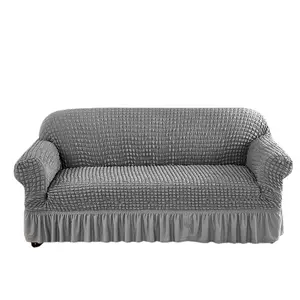 Hot Verkoop Fabriek Prijs Best Verkopende Elastische Sofa Cover Voor Woonkamer Goedkope Print Effen Bank Hoezen Kussen Vier Seizoenen