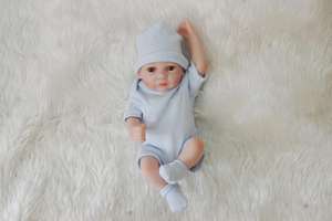 <span class=keywords><strong>Muñecas</strong></span> de bebé reborn de silicona y vinilo <span class=keywords><strong>realistas</strong></span> hechas a mano para niños, juguete para dormir de 10 pulgadas, barato - Product Image 5