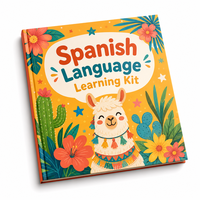 Kit d'apprentissage des langues pour enfants sécurisé : Jeu de cartes flash bilingues, jeu de société, cartes à tourner, cartes d'association – Allemand et Français