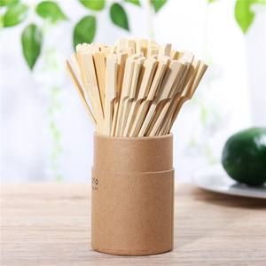 Bâtonnets pour Cocktail Cocktail BBQ, brochettes nouées en bambou, bâtonnets plats pour Cocktail, Dessert (Kaylin + 84 817092069) - Product Image 6