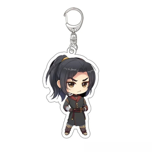 Porte-clés Anime <span class=keywords><strong>Tian</strong></span> <span class=keywords><strong>Guan</strong></span> <span class=keywords><strong>Ci</strong></span> <span class=keywords><strong>Fu</strong></span> Hua Cheng Xie Lian, Pendentif de sac Cosplay, Jouets de dessin animé, Porte-clés de voiture pour couple - Product Image 4