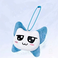 Porte-clés en peluche mini monstre personnalisés, extra doux, pendentifs RUKA AHYEON ASA RORA, têtes de poupées