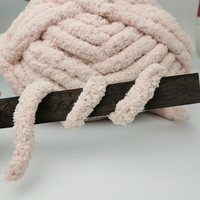 Fil chenille jumbo épais de haute qualité pour tricot à la main, super chaud, 240 grammes/rouleau, 25 mètres, 8 onces, coton d'Asie