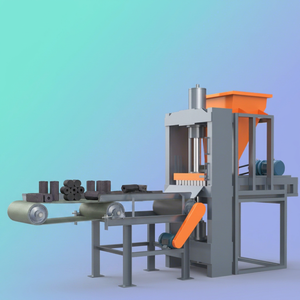 Presse hydraulique industrielle à moteur AC pour briquettes de charbon hexagonales, haute efficacité, 1-10 tonnes, pour la fabrication de briquettes de charbon de bois et de briquettes de chicha (BBQ) - Product Image 1