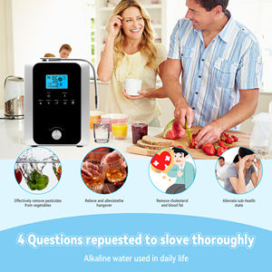 アルカリイオン水生成器 11枚のプラチナコーティングチタンプレート 純度99.99% <span class=keywords><strong>pH</strong></span> 2.8-11 ORP 800mV CE認証 AC - Product Image 4