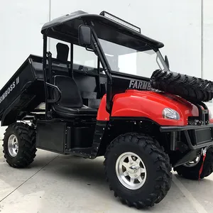 Utv de ferme à double panneau, 1200cc 4x4 diesel, livraison gratuite