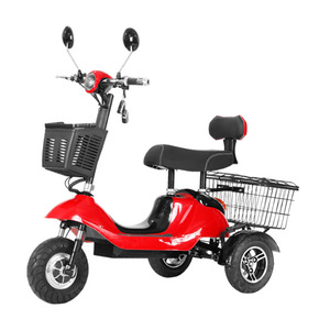 Triciclo Eléctrico de 3 Ruedas con Autonomía de 45 Km, Scooter Plegable para el Transporte de Ancianos y Niños - Product Image 1