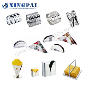 XINGPAI support acrylique de haute qualité support de carte en aluminium gaufré support de <span class=keywords><strong>menu</strong></span> pour restaurant buffet - Product Image 4