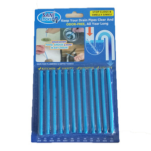 Sani Sticks Drain Cleaner Stick Solid For Kitchen Bathroom Odor Free Safe For Plumbing - Product Image 2