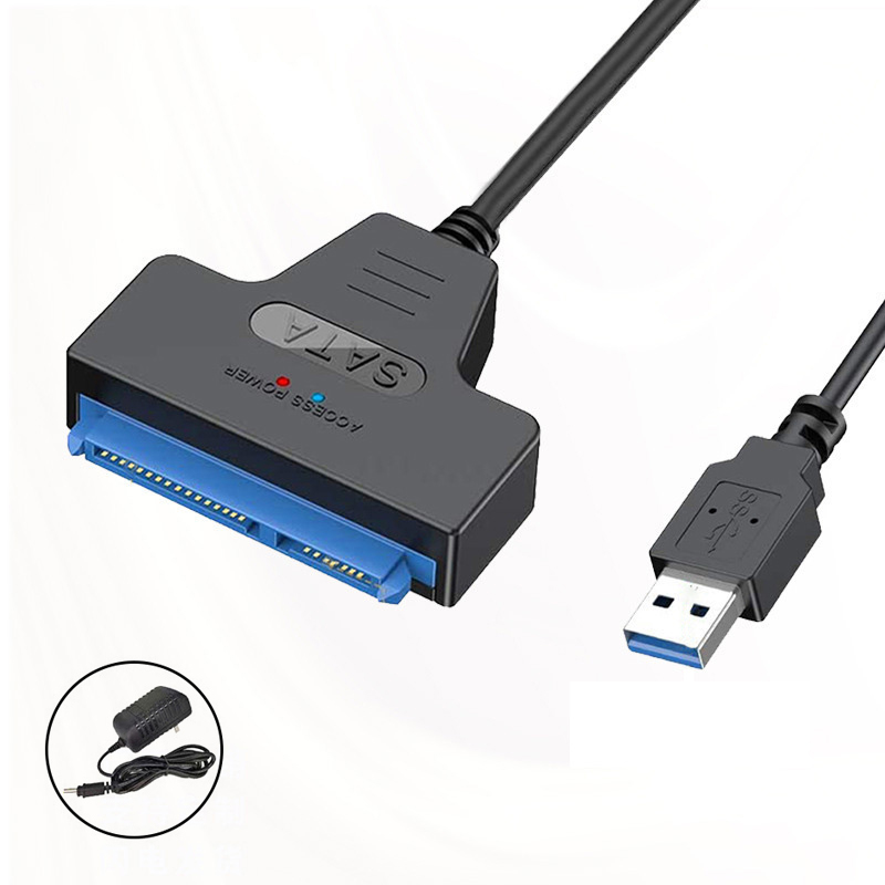 USB-C OTG Adapter DC Output OTP Protection for Laptop External 2.5 Inch HDD Mechanical Interface Reader
