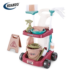 Bambini altro finta gioca giocattolo strumento per la pulizia della casa set di pulizia in plastica giocattolo - Product Image 6