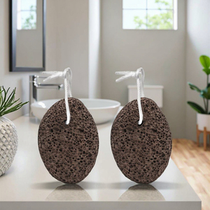 Piedra Pómez Negra Natural al por Mayor para el Cuidado de los Pies, Exfoliante para Eliminar Callosidades y Piel Muerta, Lima de Piedra Volcánica para Pies - Product Image 3