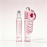Flacon de parfum roll-on en verre 10 ml avec capuchon porte-clés, emballage portable pour huiles essentielles Keyo – Offre Spéciale