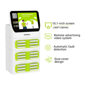 Máquina Expendedora Automática de 18 Ranuras para Baterías Externas de 5000mAh con Carga Solar y Carga Rápida - Sistema POS para Economía de Compartición a Gran Escala - Product Image 4