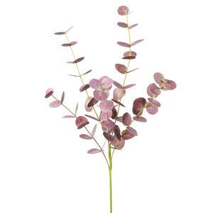 New 5 Fork Eucalyptus Artificial <b>Plant</b> Green <b>Plastic</b> High Simulation Home Decor Wedding Floral Arrangement Photography Props - Product Image 5