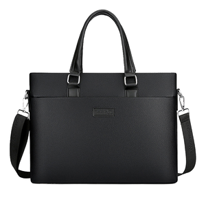 Wholesale Men Premium PU Waterproof Soft Business <b>Briefcase</b> 14 Inch Laptop Shoulder Bags - Product Image 1