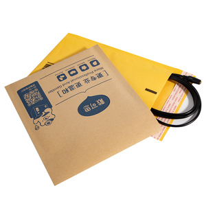 Sobre acolchado de aire impreso, bolsas de <span class=keywords><strong>correo</strong></span> de burbujas de papel Kraft impermeables con autosellado para envío - Product Image 3