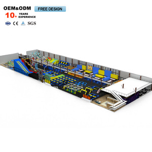 Parque de Trampolines Personalizado de 1000 m² para Adultos, Diversión Deportiva Interior, Estimula la Vitalidad de los Niños, Diseño Especializado, en Venta - Product Image 3