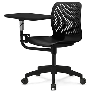 Silla escolar de plástico móvil moderna contemporánea para el hogar, oficina y uso de estudiantes, característica duradera para cantina, comedor y entrenamiento - Product Image 1